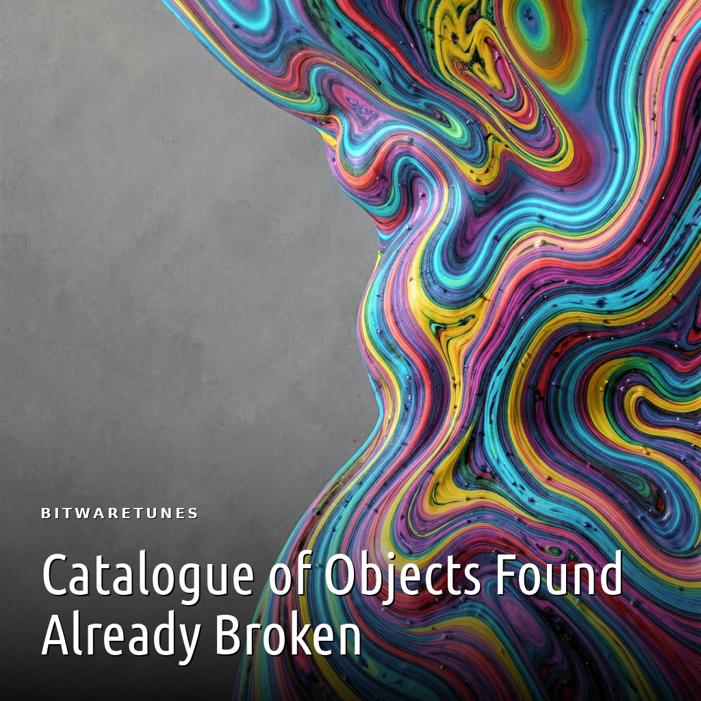 Catalogue of Objects Found Already Broken